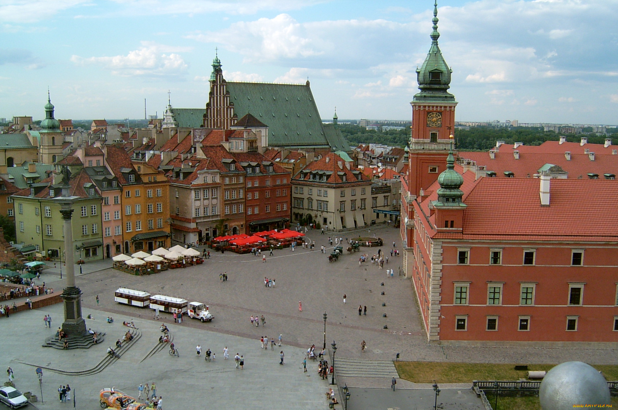Варшава центр крепость